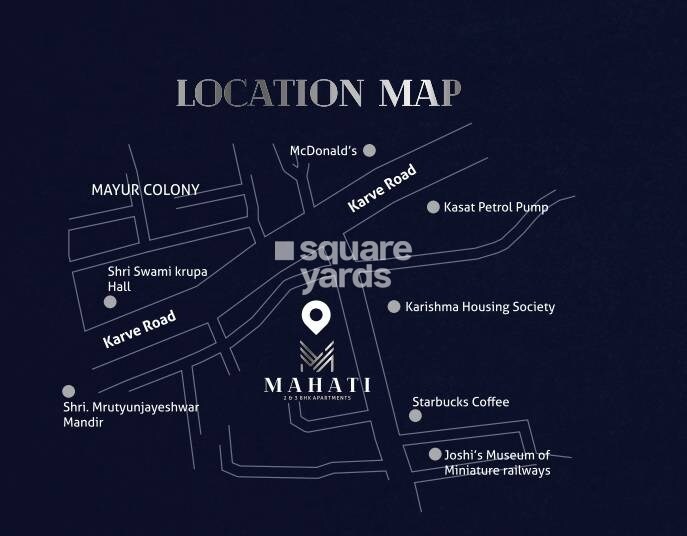 Kotibhaskar Mahati Residency Location Image