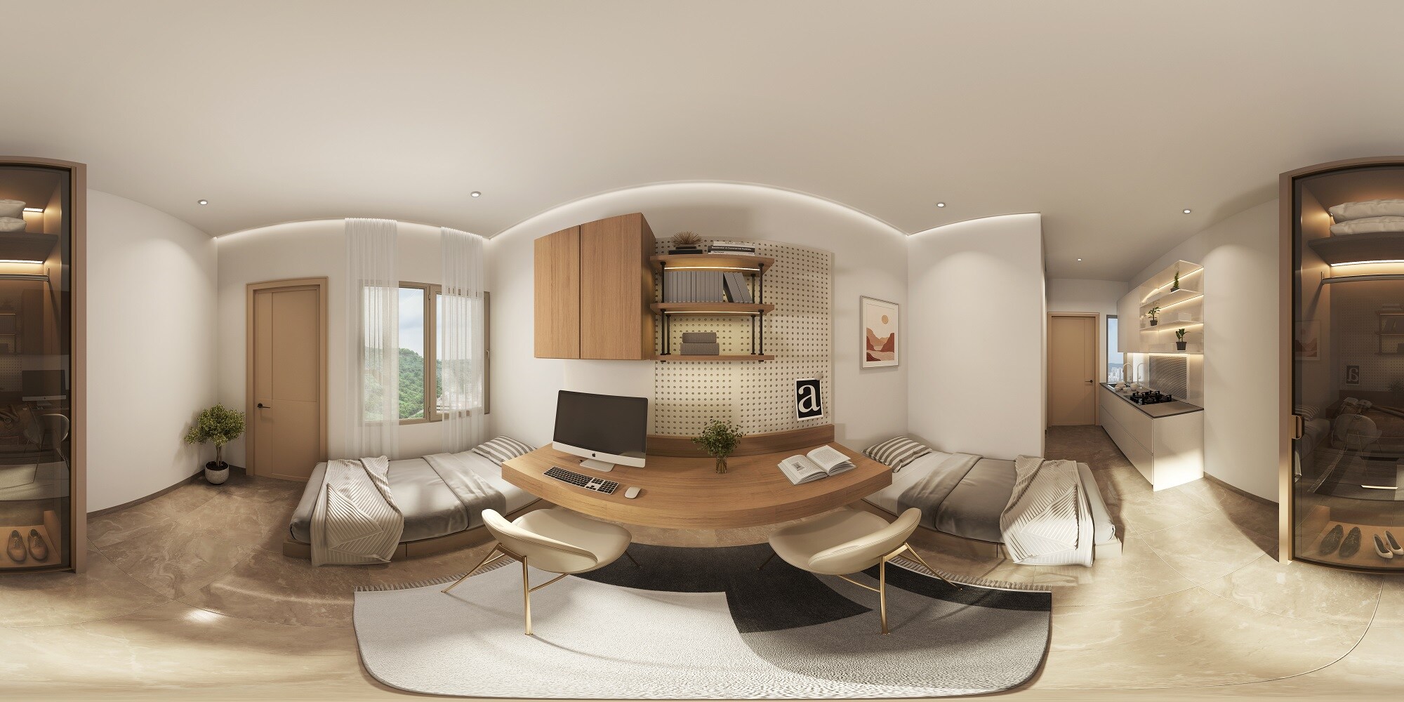 Krisala 41 Commune Apartment Interiors 2