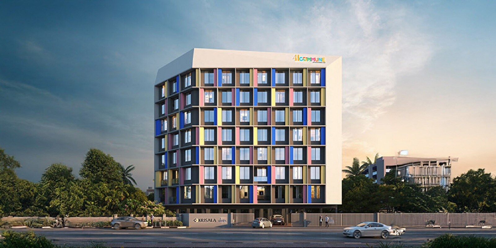 Krisala 41 Commune Wakad Featured Image