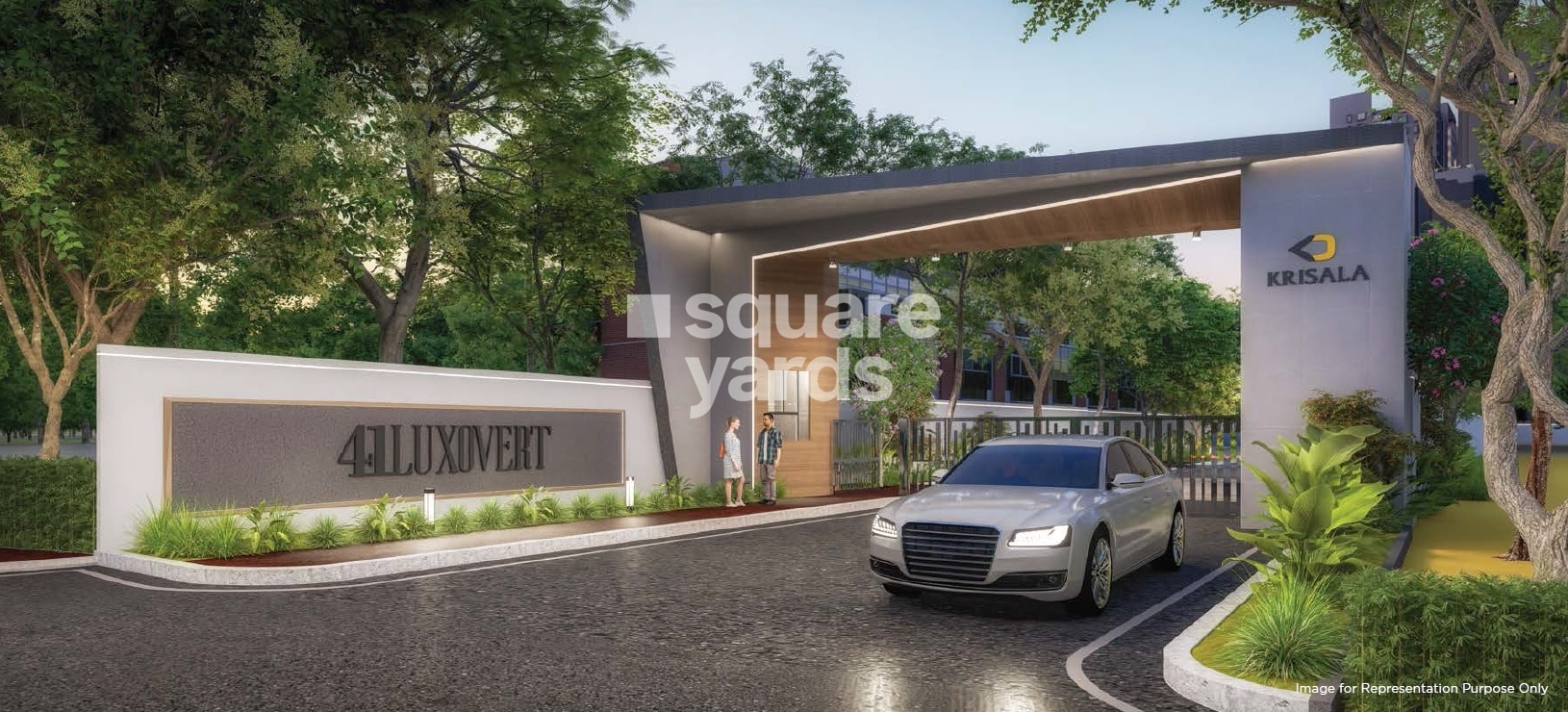 Krisala 41 Luxovert Entrance View