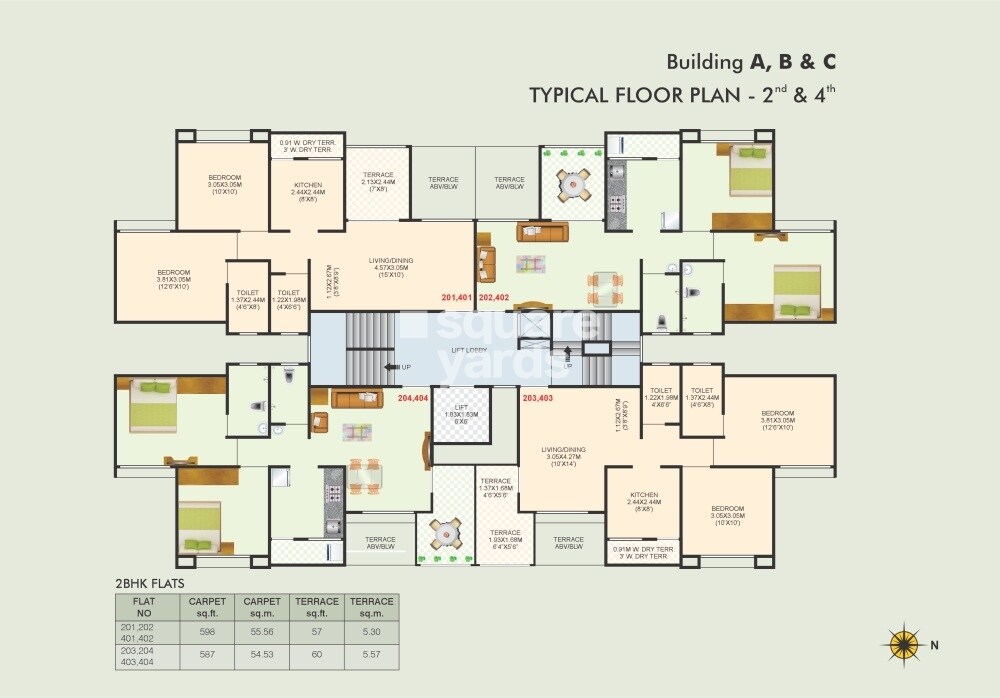 Krisala Adora Floor Plans