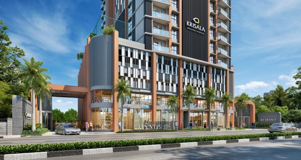 Krisala Aventis Entrance View