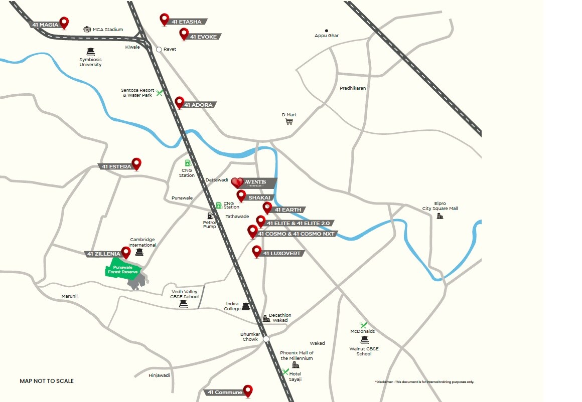 Krisala Aventis Location Image