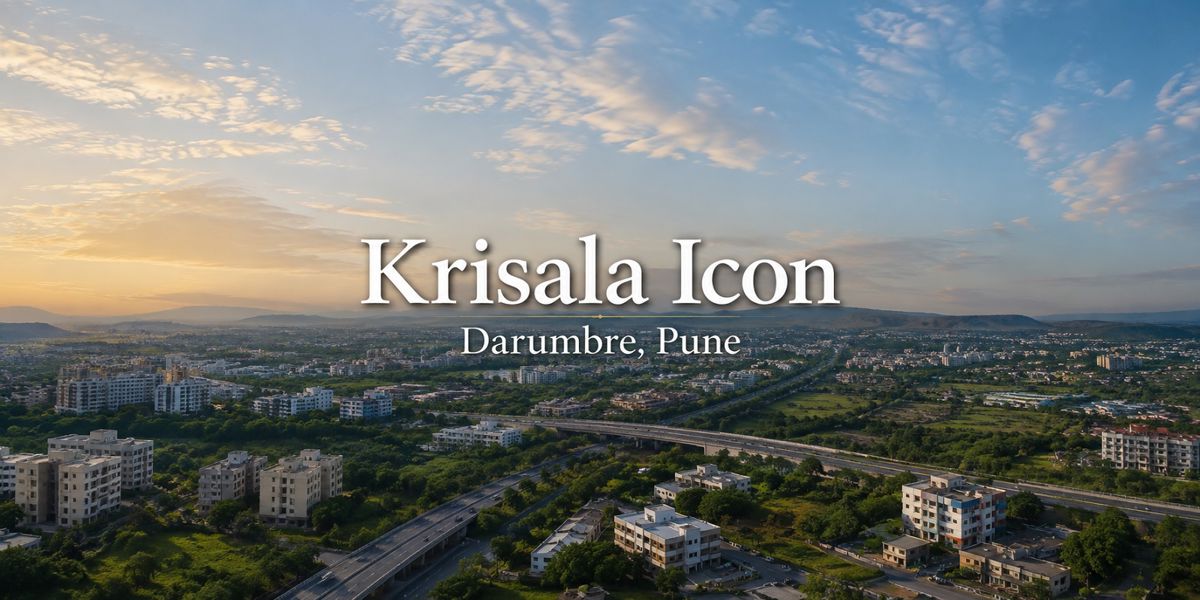 Krisala Icon residential project in Darumbre