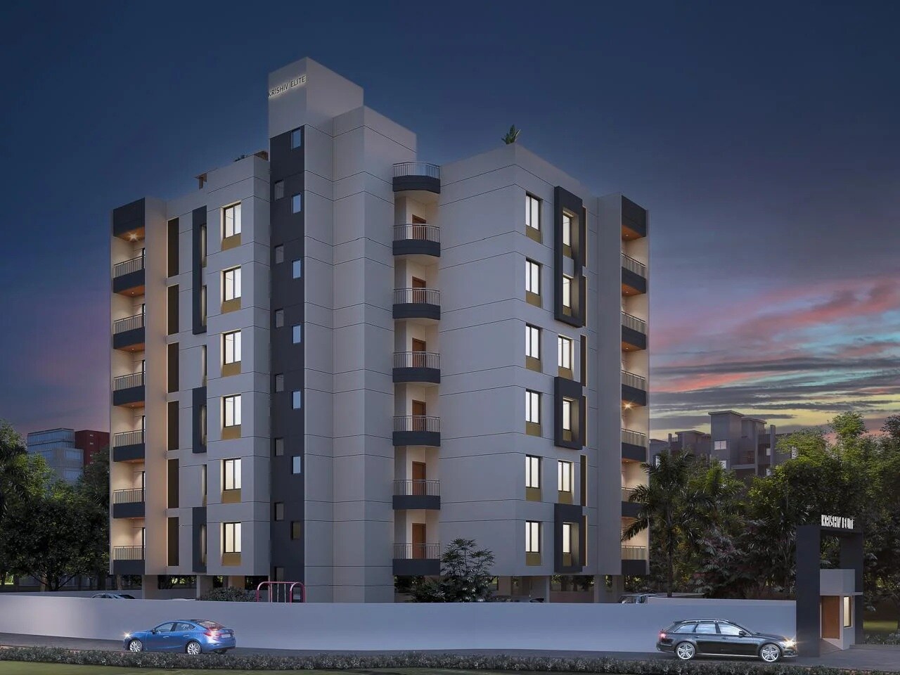 Krishiv Elite Apartment Exteriors