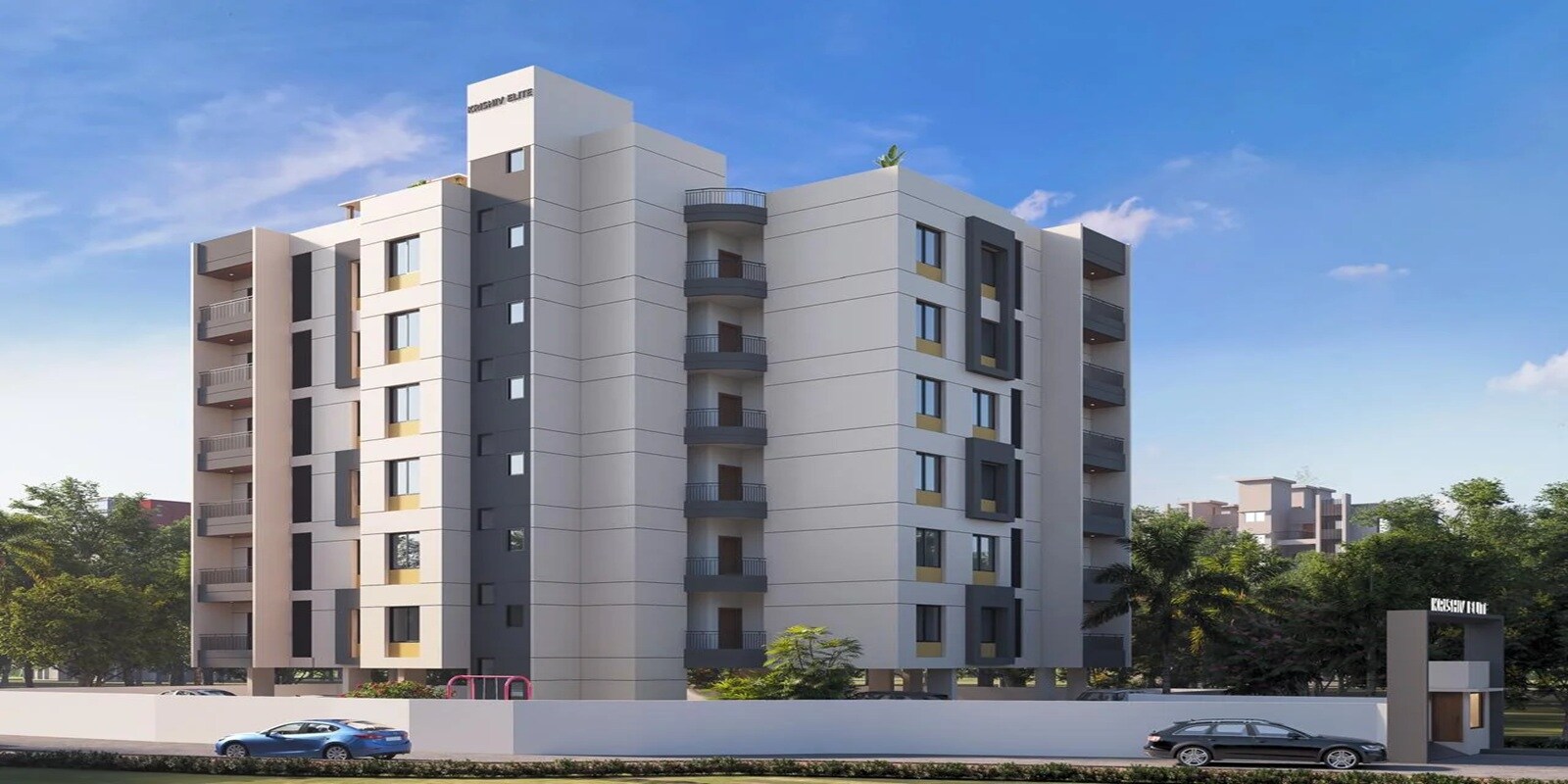 Krishiv Elite residential project in Kiwale