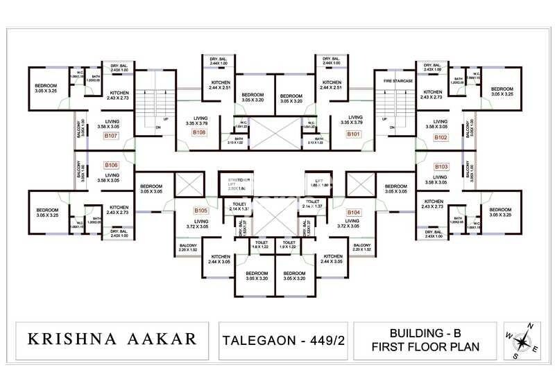 Krishna Aakar Floor Plans