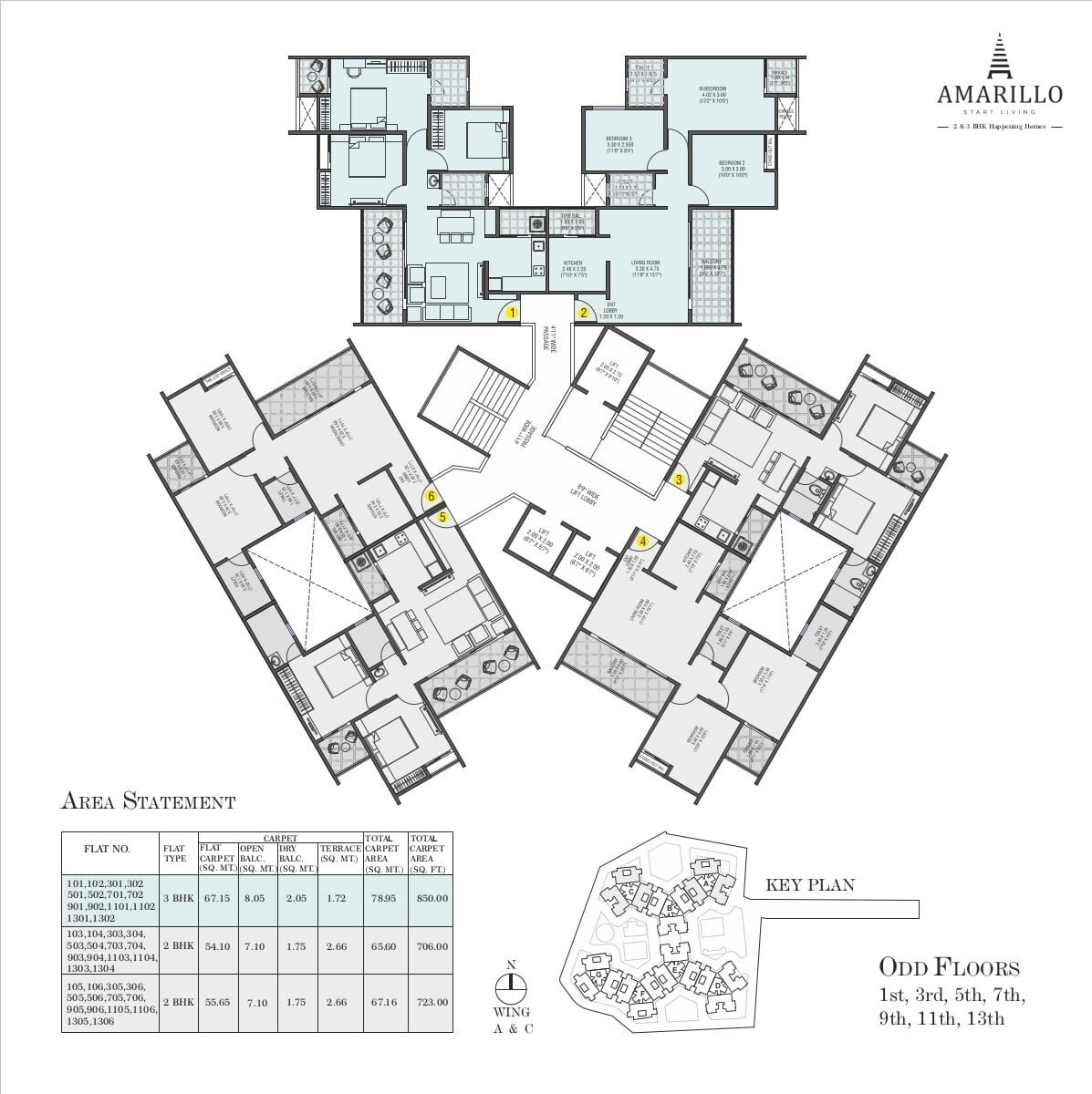 Krishna Amarillo Floor Plans 1