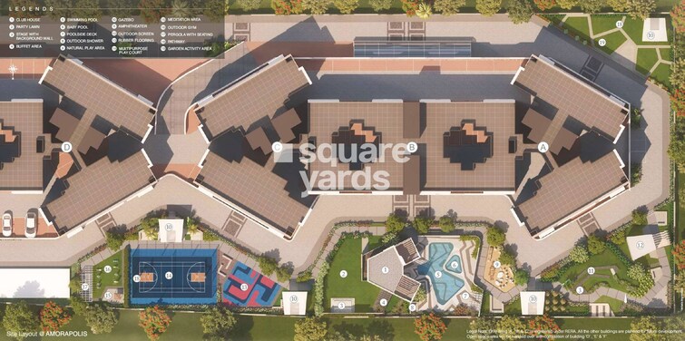 Krishna Amorapolis Master Plan Image