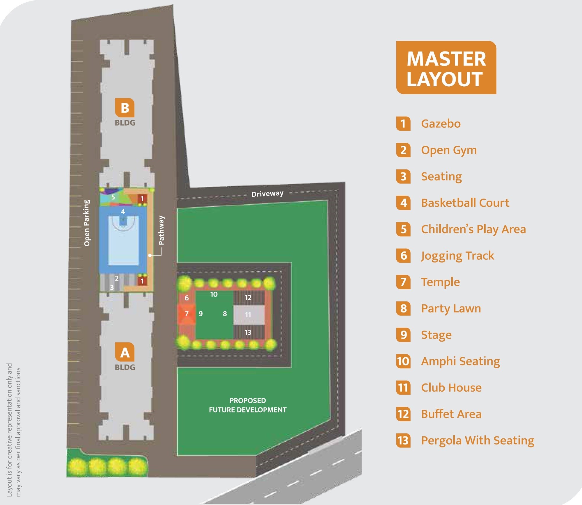 Krishna Lake Town Master Plan 1