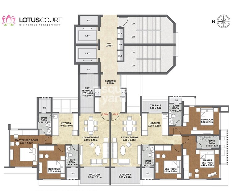 Krishna Lotus Court Floor Plans 1