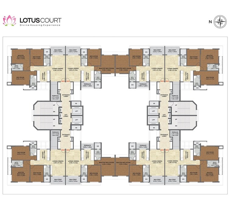 Krishna Lotus Court Floor Plans 2