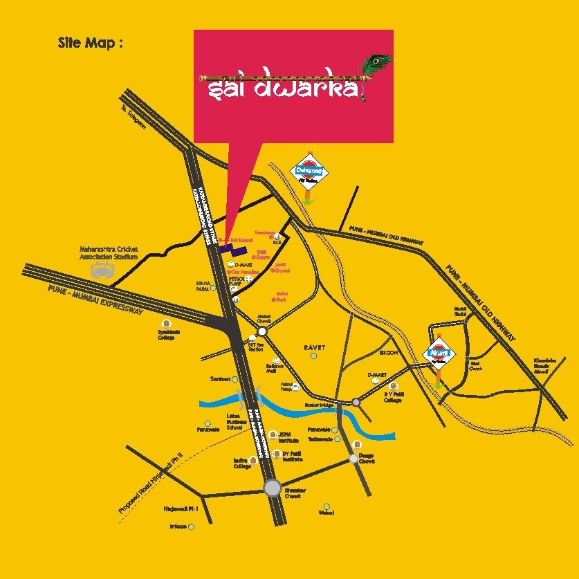 Krishna Sai Dwarka Location Image