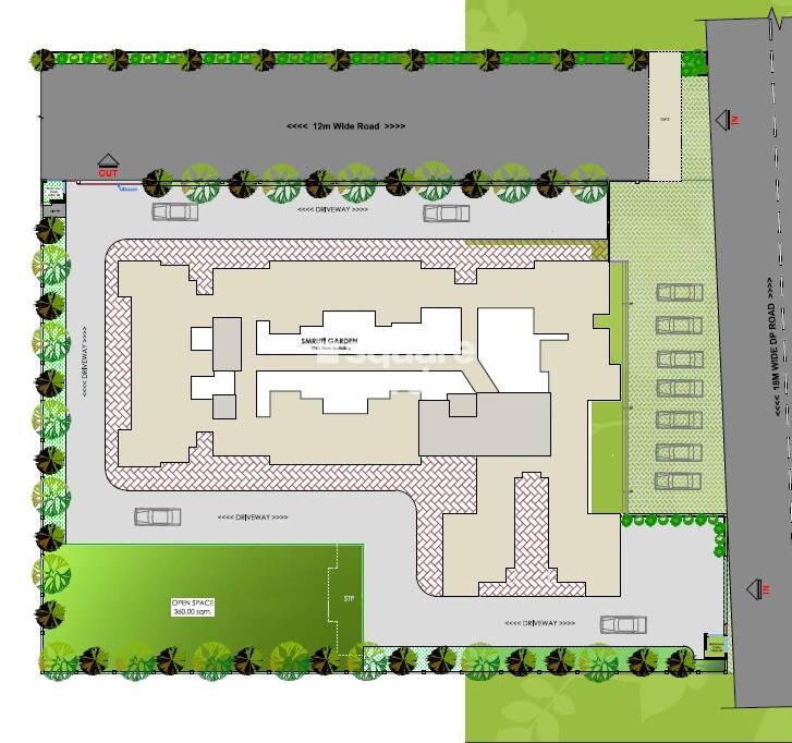 Krishna Smruti Garden Master Plan Image