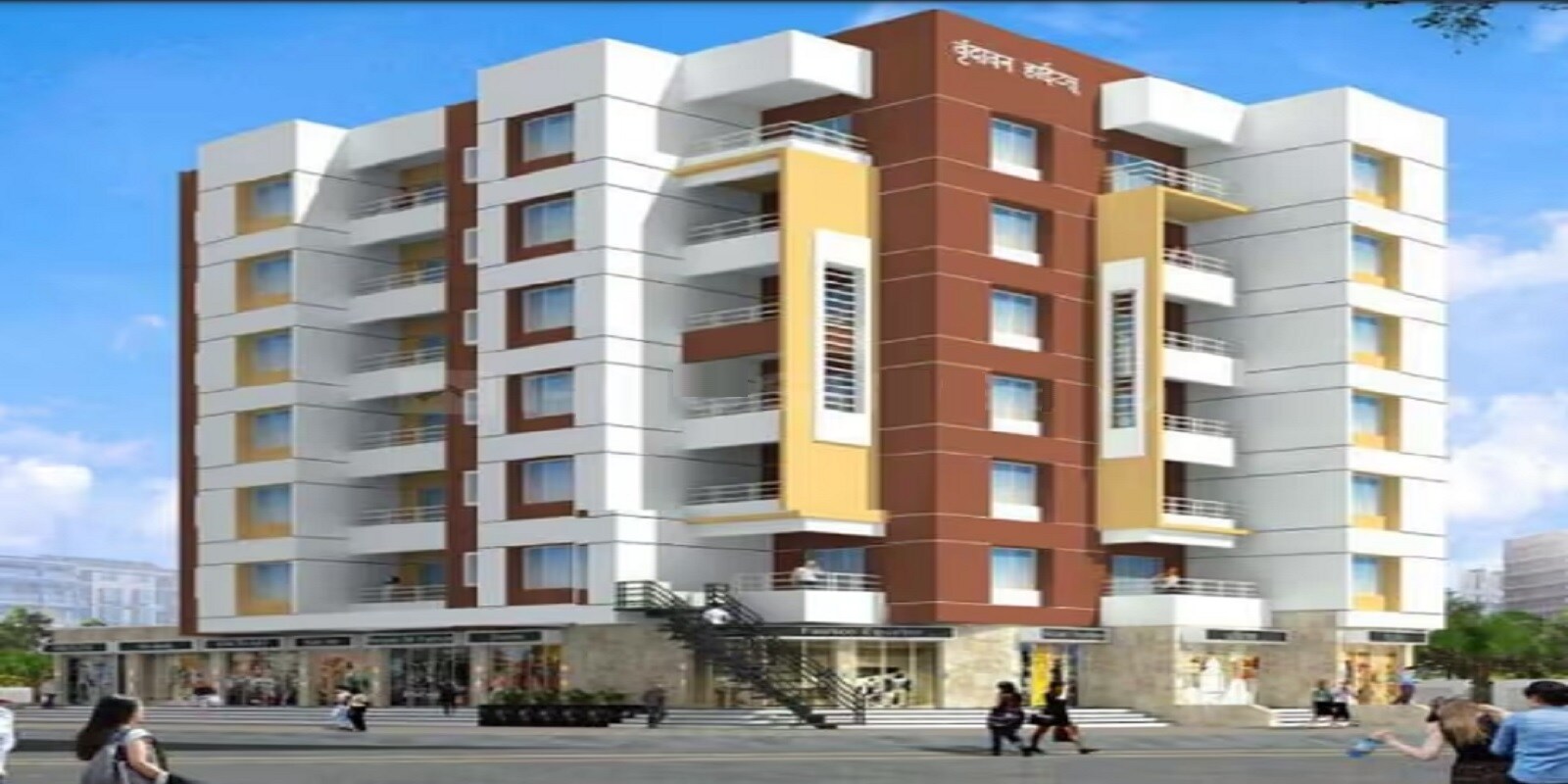 Krishnai Vrundaavan Heights residential project in Saswad
