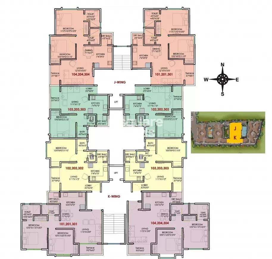 Krishnarama Sai Dwarka Master Plan Image