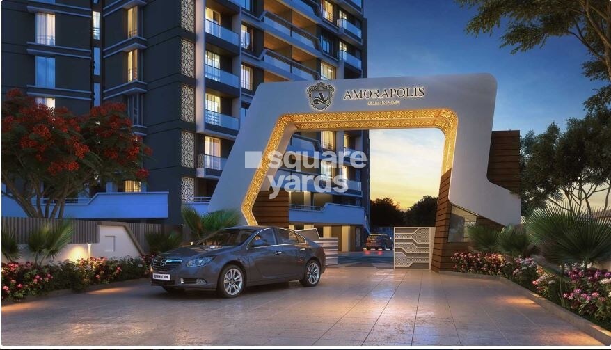 Krisna Nirmaan Amorapolis B Wing Entrance View