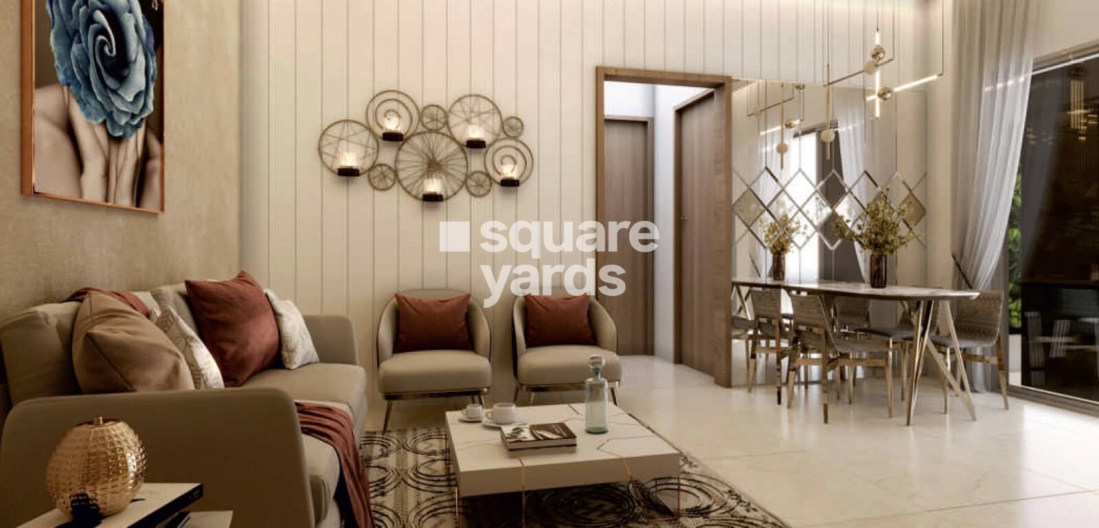 Kshitej 24 Life Blooms Apartment Interiors 1