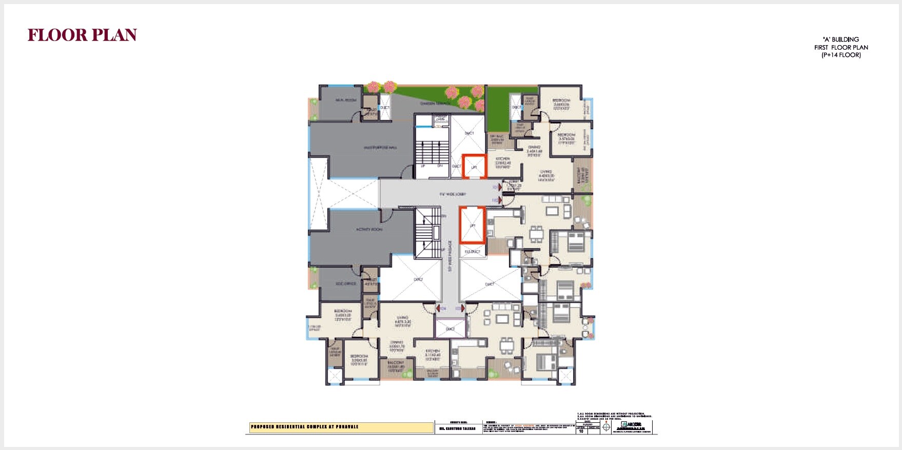 Kshitej 24 Life Blooms Floor Plans