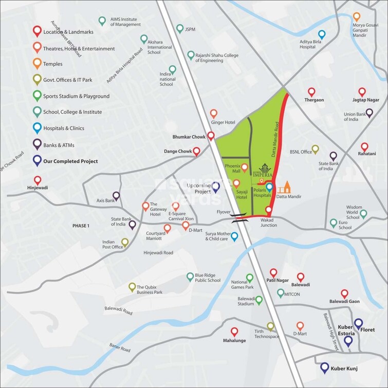 Kuber Imperia Location Image
