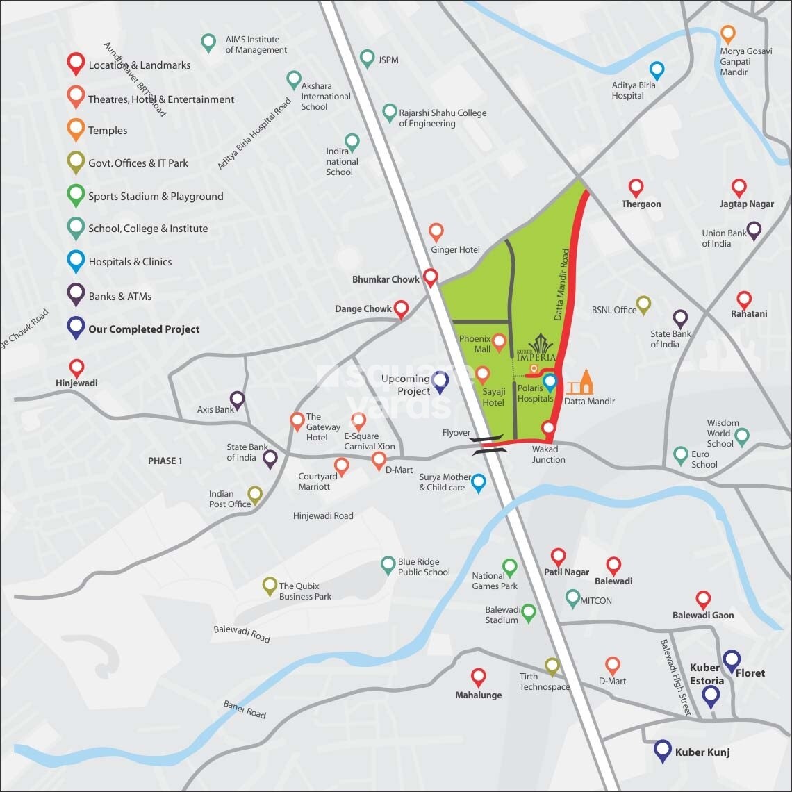 Kuber Imperia Location Image