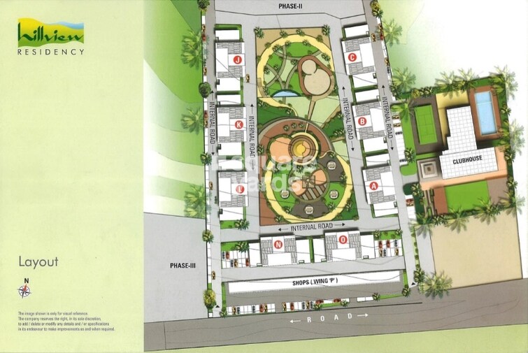 Kumar Hill View Residency Master Plan Image