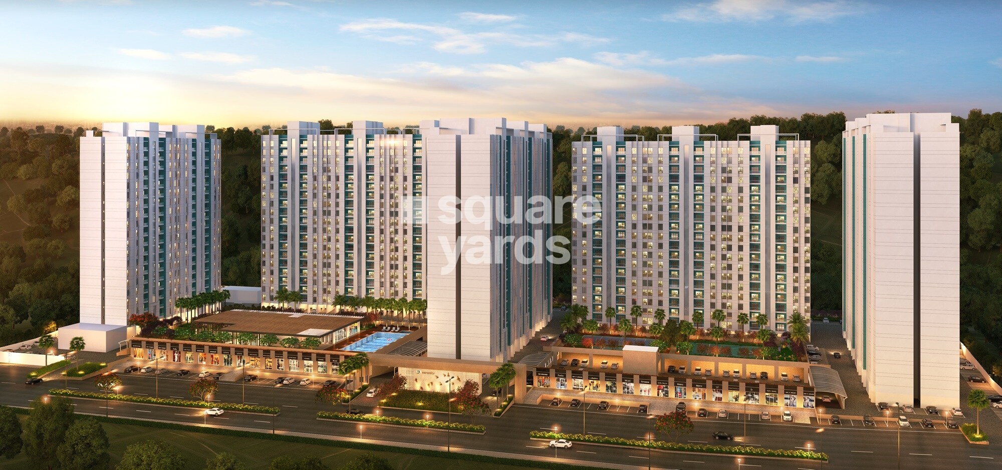 Kumar Megapolis Tower View
