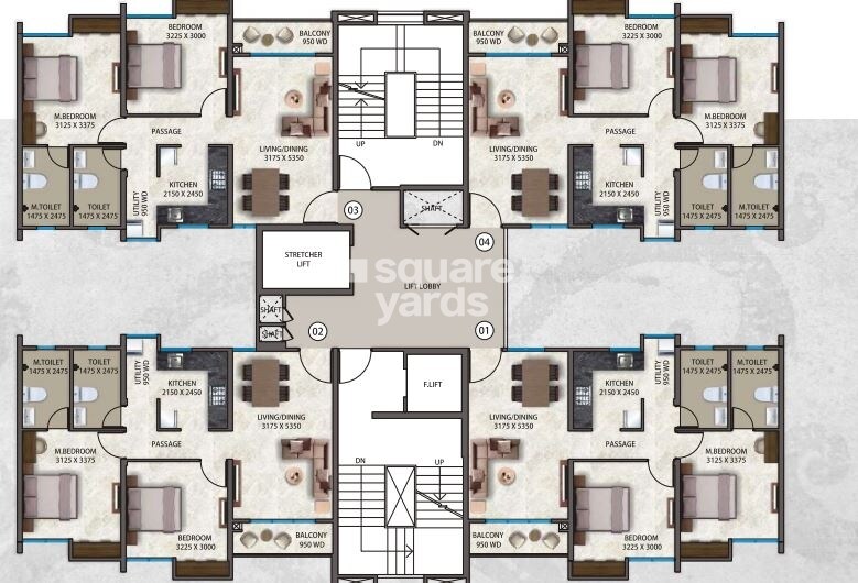 Kumar Megapolis Saffron