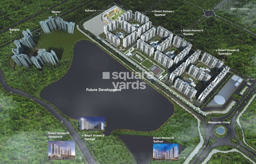 Kumar Megapolis Saffron Tower View 2