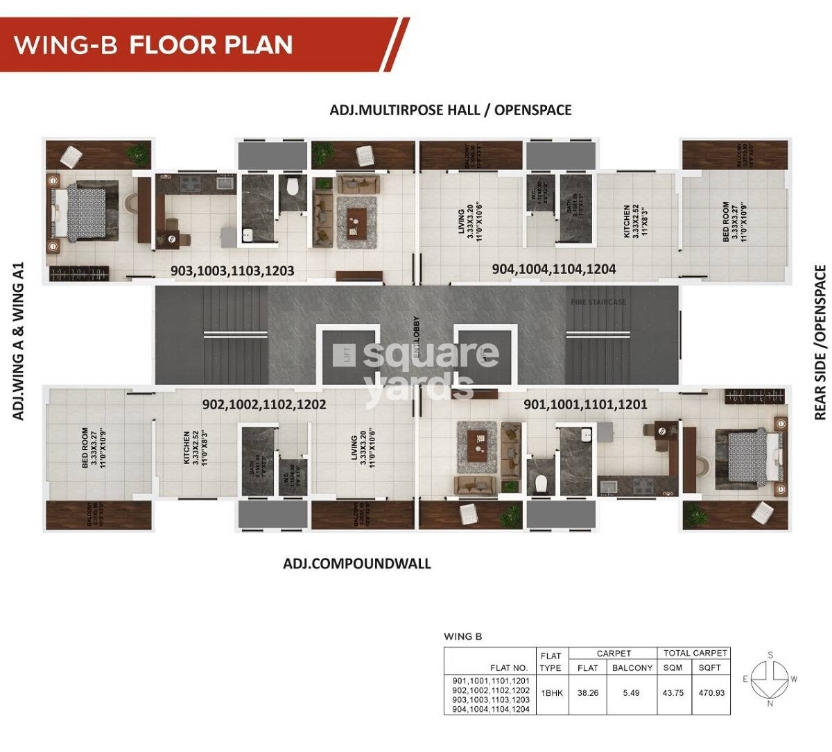 Kumar Palaash A Floor Plans 3