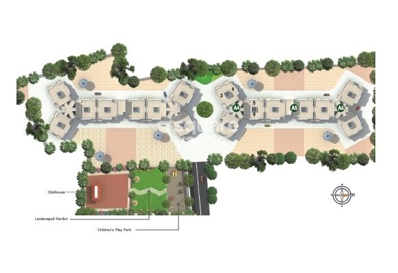 Kumar Palmcrest Master Plan Image