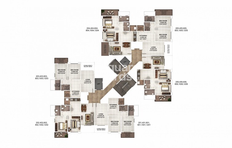 Kumar Palmgrove Floor Plans