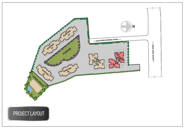 Kumar Palmgrove Master Plan Image