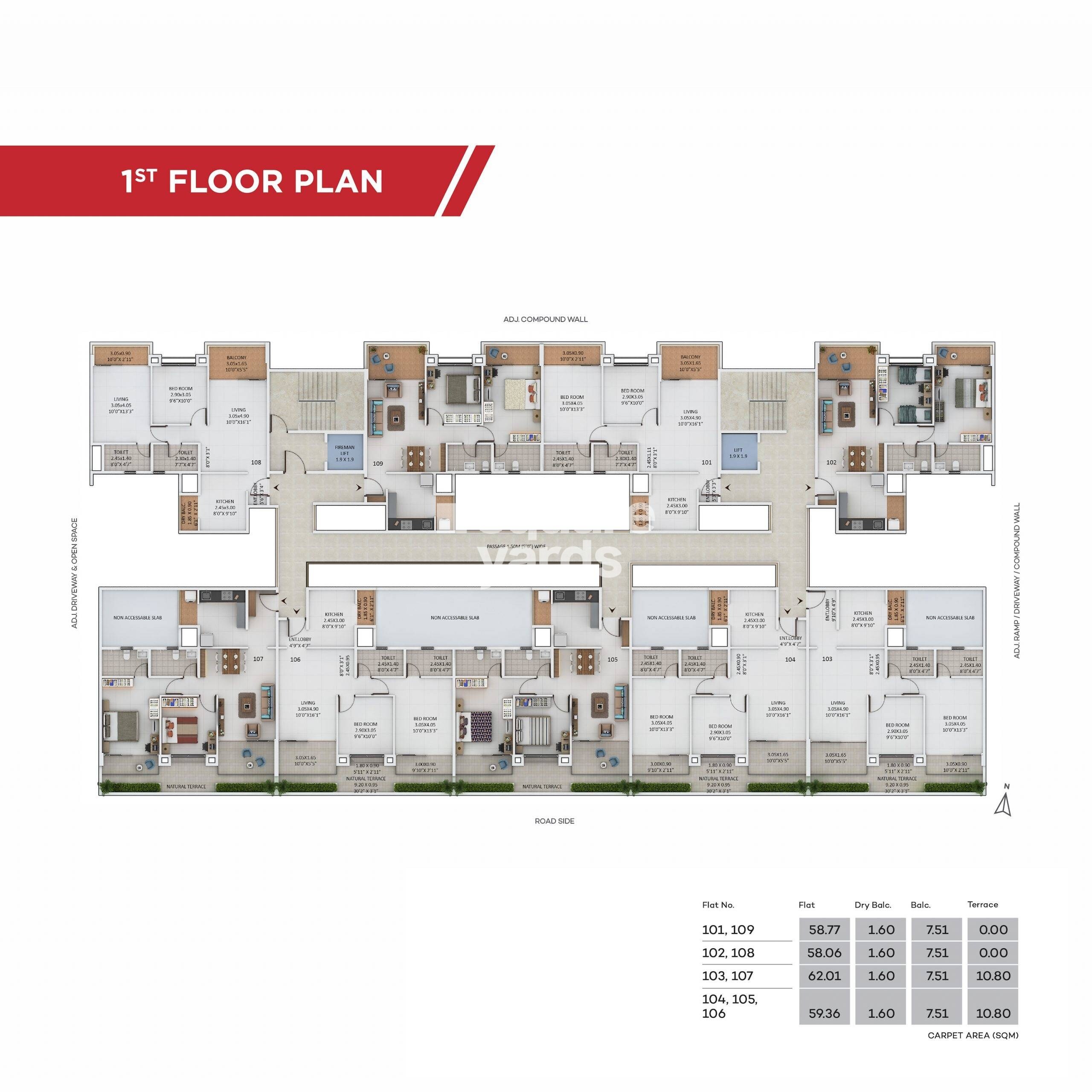 Kumar Palmnest Floor Plans 1