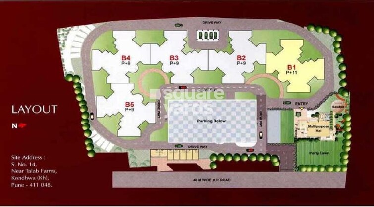 Kumar Palms Master Plan Image
