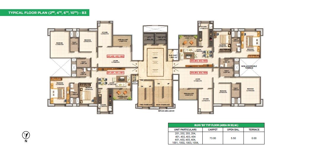 Kumar Paradise Pune Floor Plans 4
