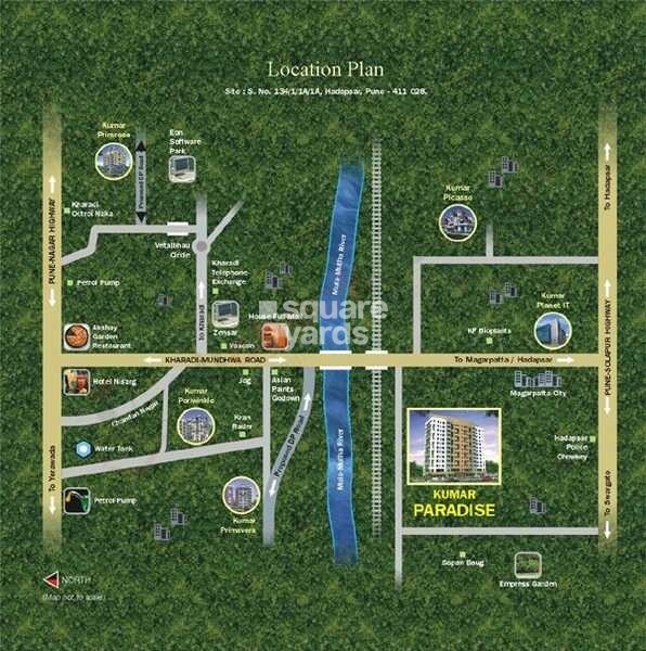 Kumar Paradise Pune Location Image