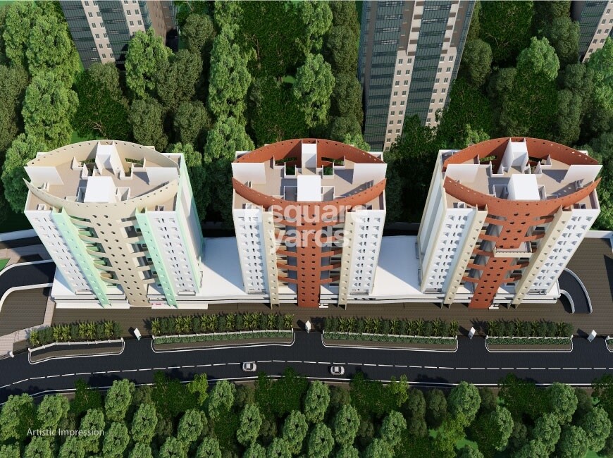 Kumar Paradise Pune Tower View 2