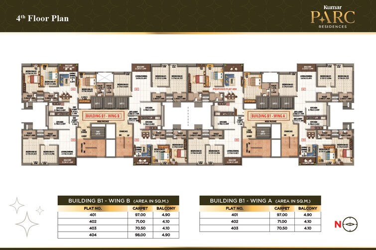 Kumar Parc Residences Floor Plans 4
