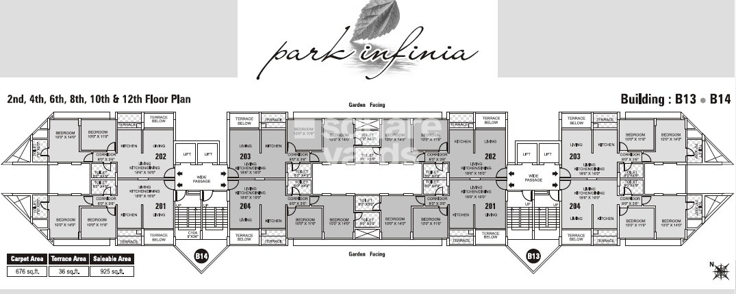Kumar Park Infinia Floor Plans 4