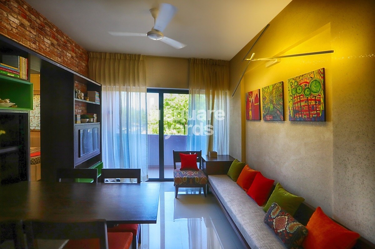Kumar Pebble Park Khushi 2 D2 Apartment Interiors 6
