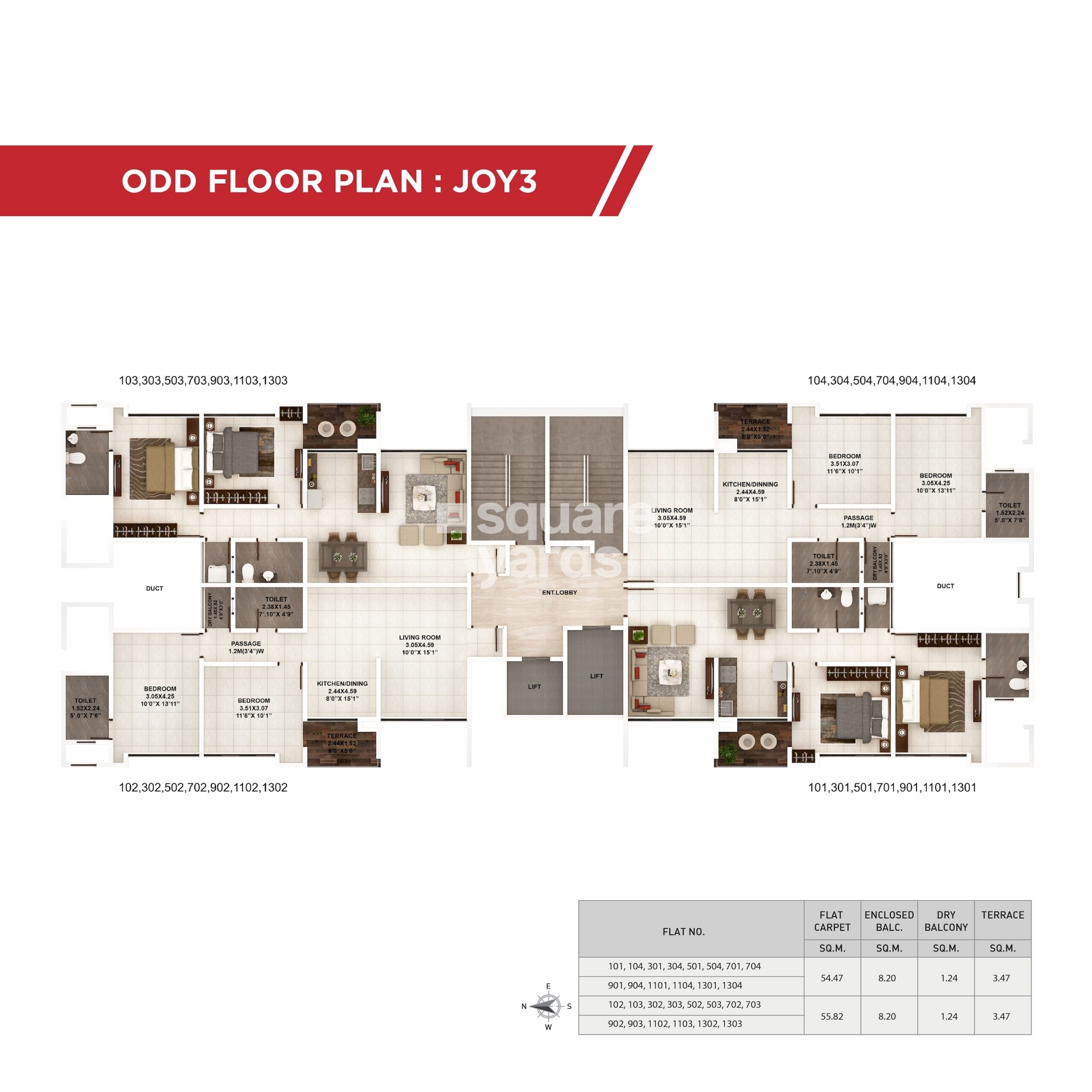 Kumar Pebble Park Khushi 2 D2 Floor Plans 6