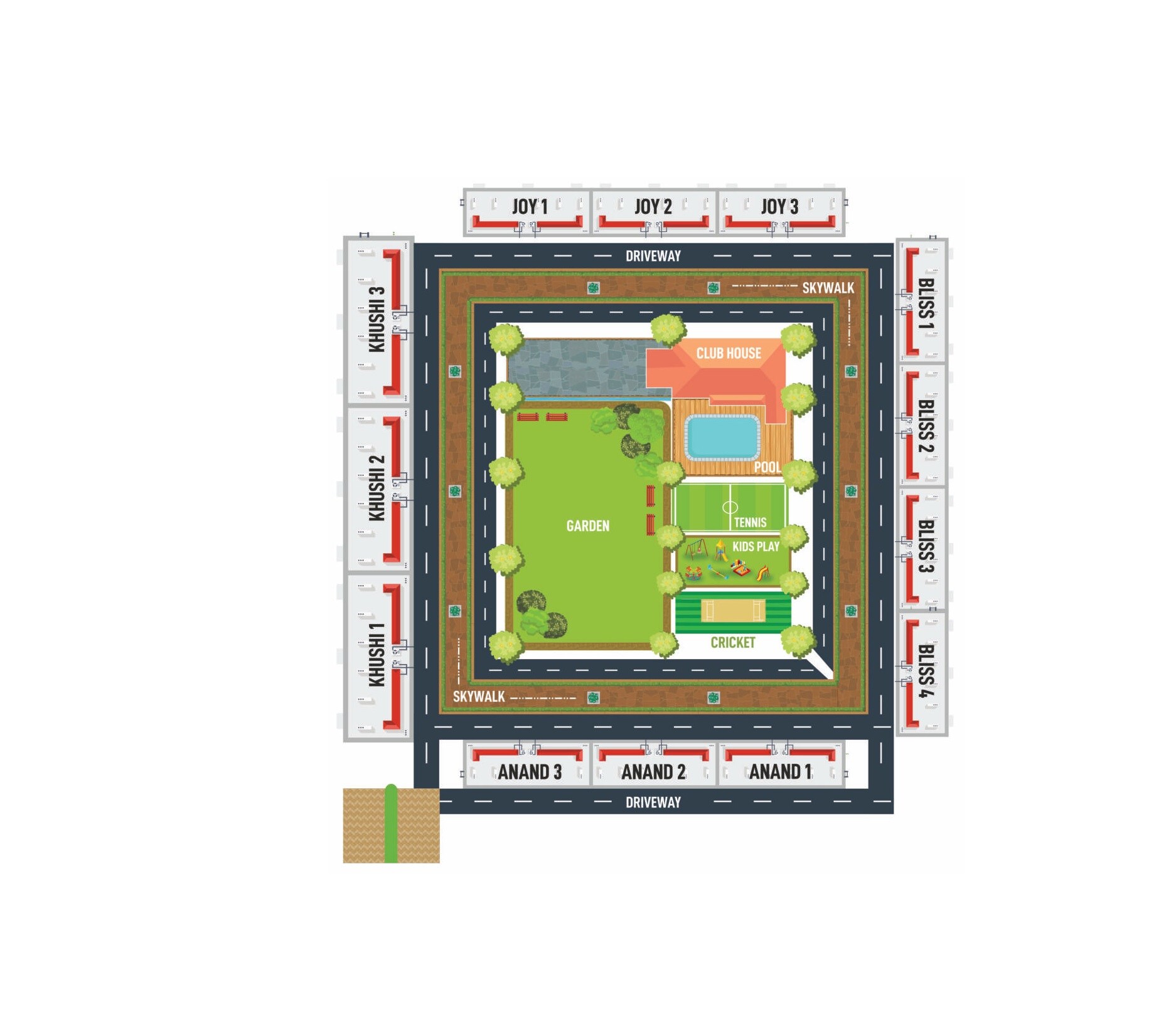 Kumar Pebble Park Master Plan Image 3