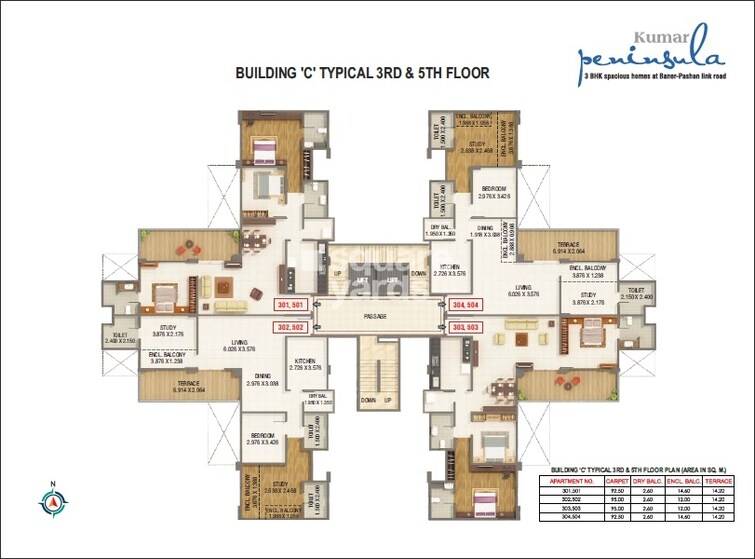 Kumar Peninsula Floor Plans 1