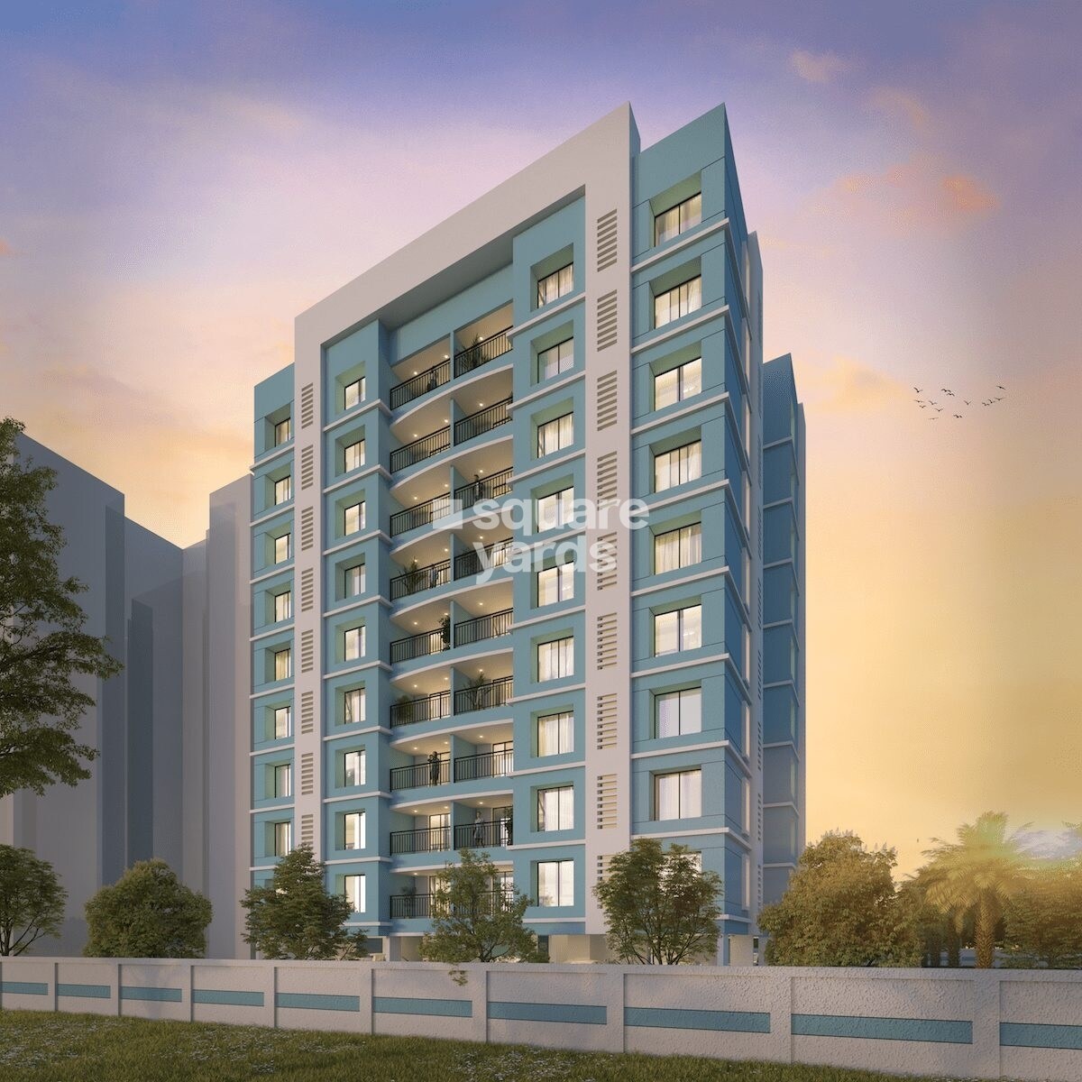 Kumar Periwinkle Apartment Exteriors 1