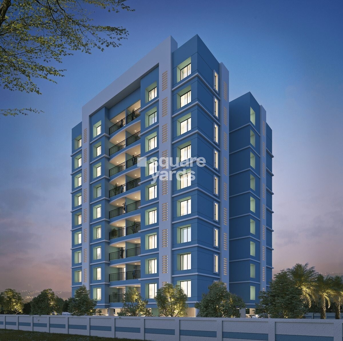 Kumar Periwinkle Apartment Exteriors 2