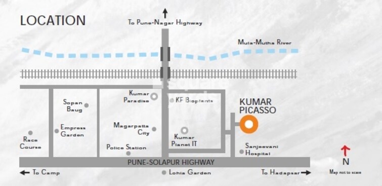 Kumar Picasso Location Image