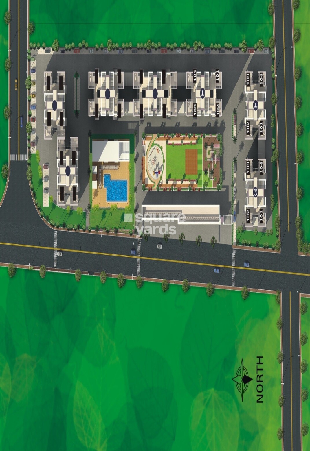 Kumar Piccadilly Master Plan Image