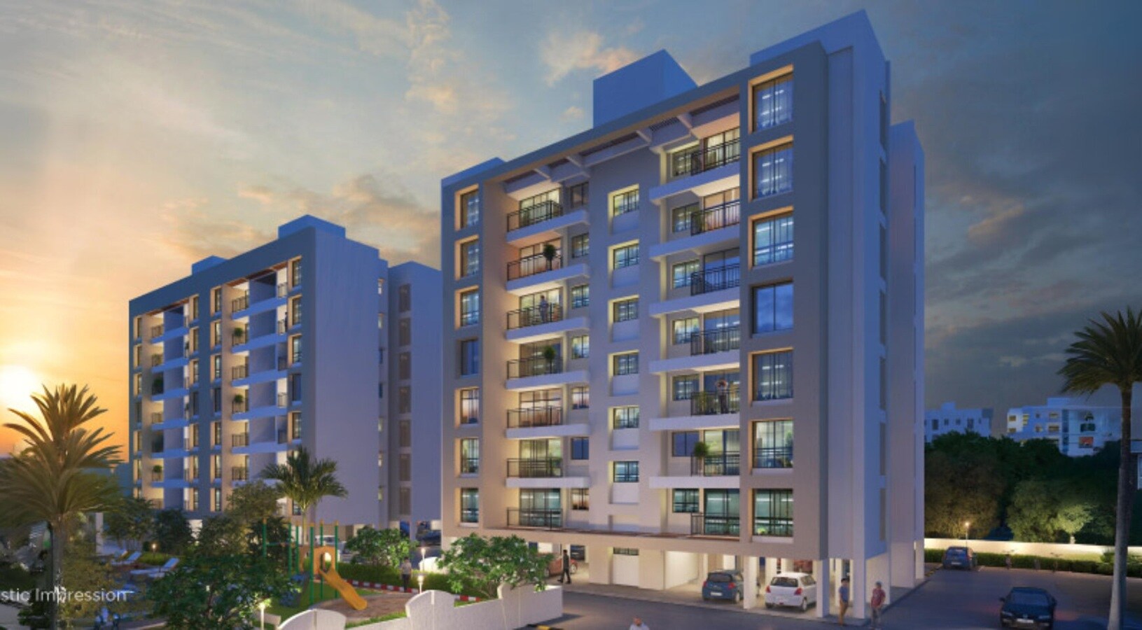 Kumar Pinnacle Apartment Exteriors
