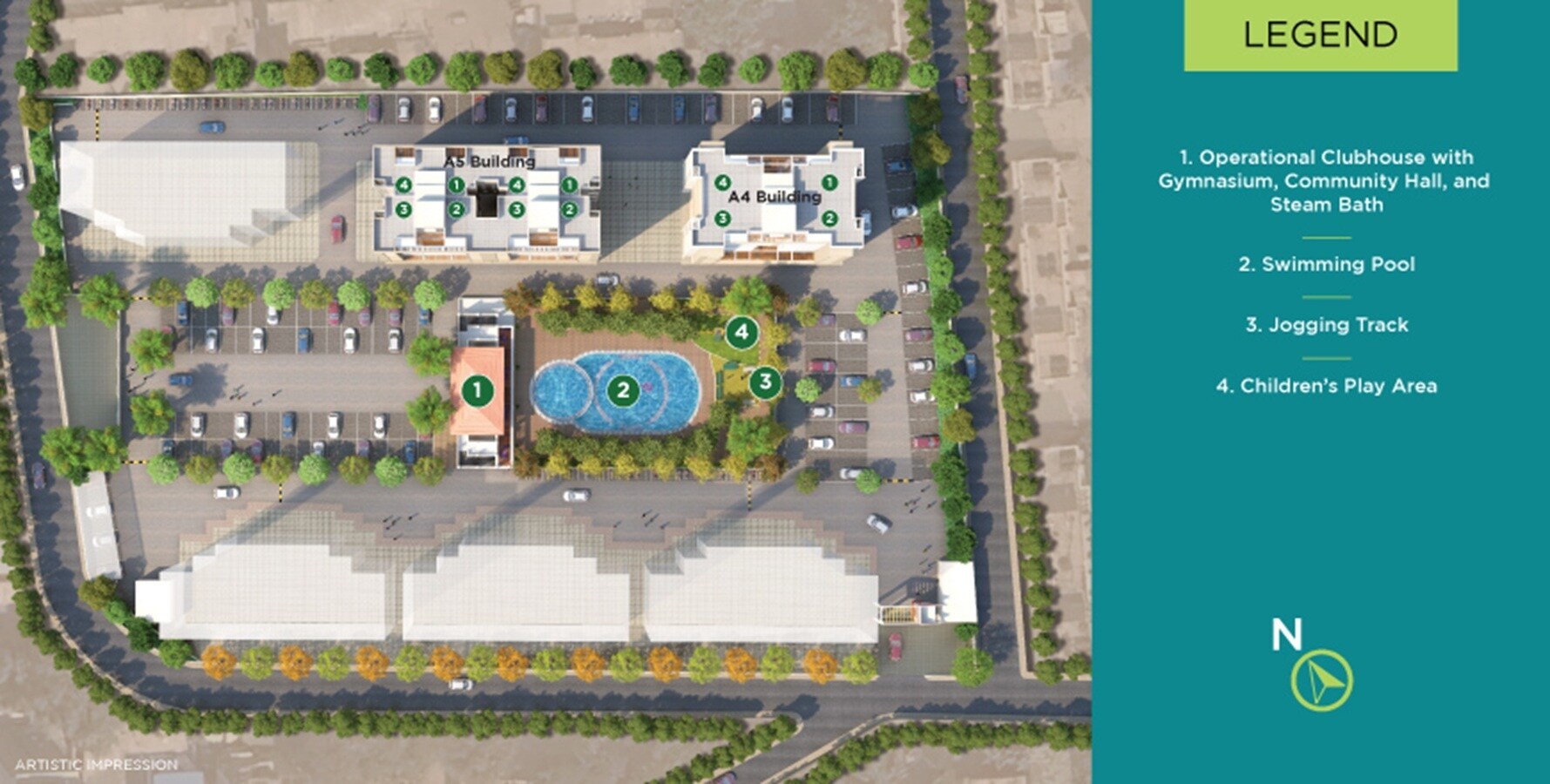 Kumar Pinnacle Master Plan Image